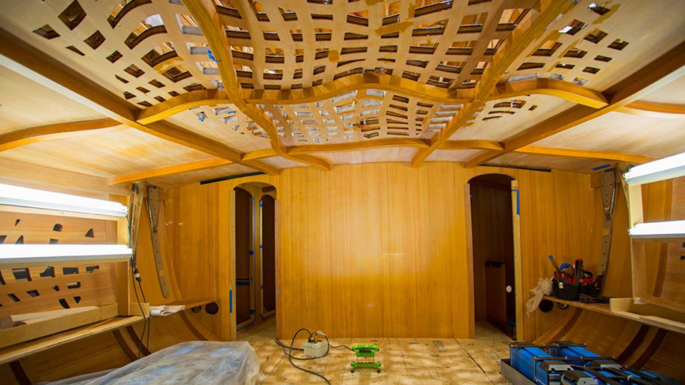 The First Frank Gehry Designed Sailing Yacht Foggy Is Totally Unique