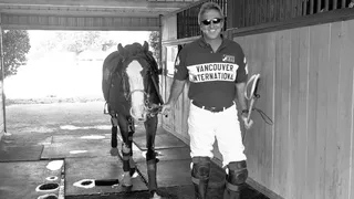 Bobby Genovese with horse