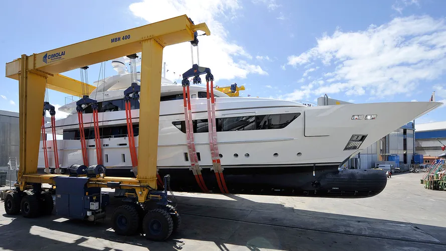 Sanlorenzo Scorpion Yacht Launch 