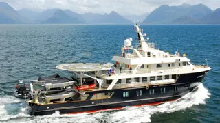 Explorer yacht Atmosphere now for sale at Fraser and Engel & Volkers