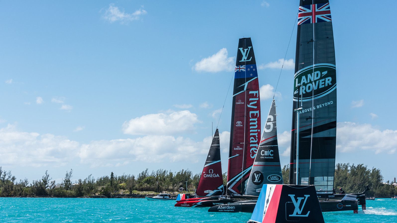 Video: America's Cup practice crash damages two boats | Boat International