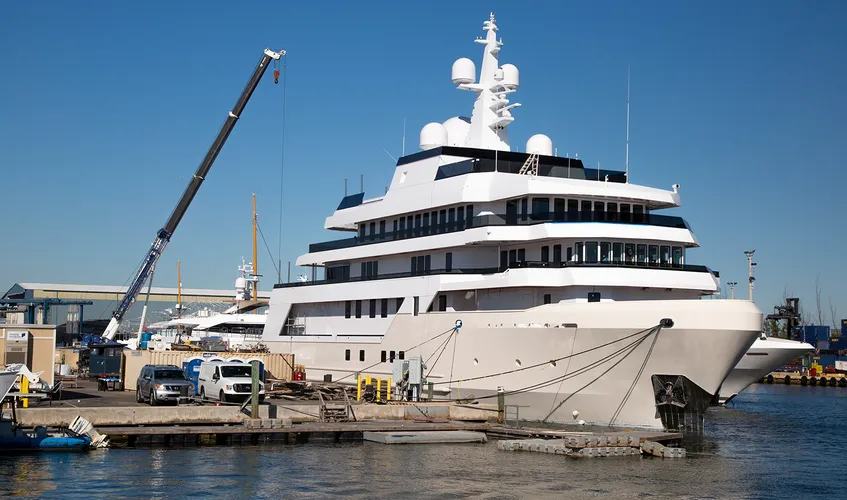 Voyager pictured after emerging from the shed in January 2019