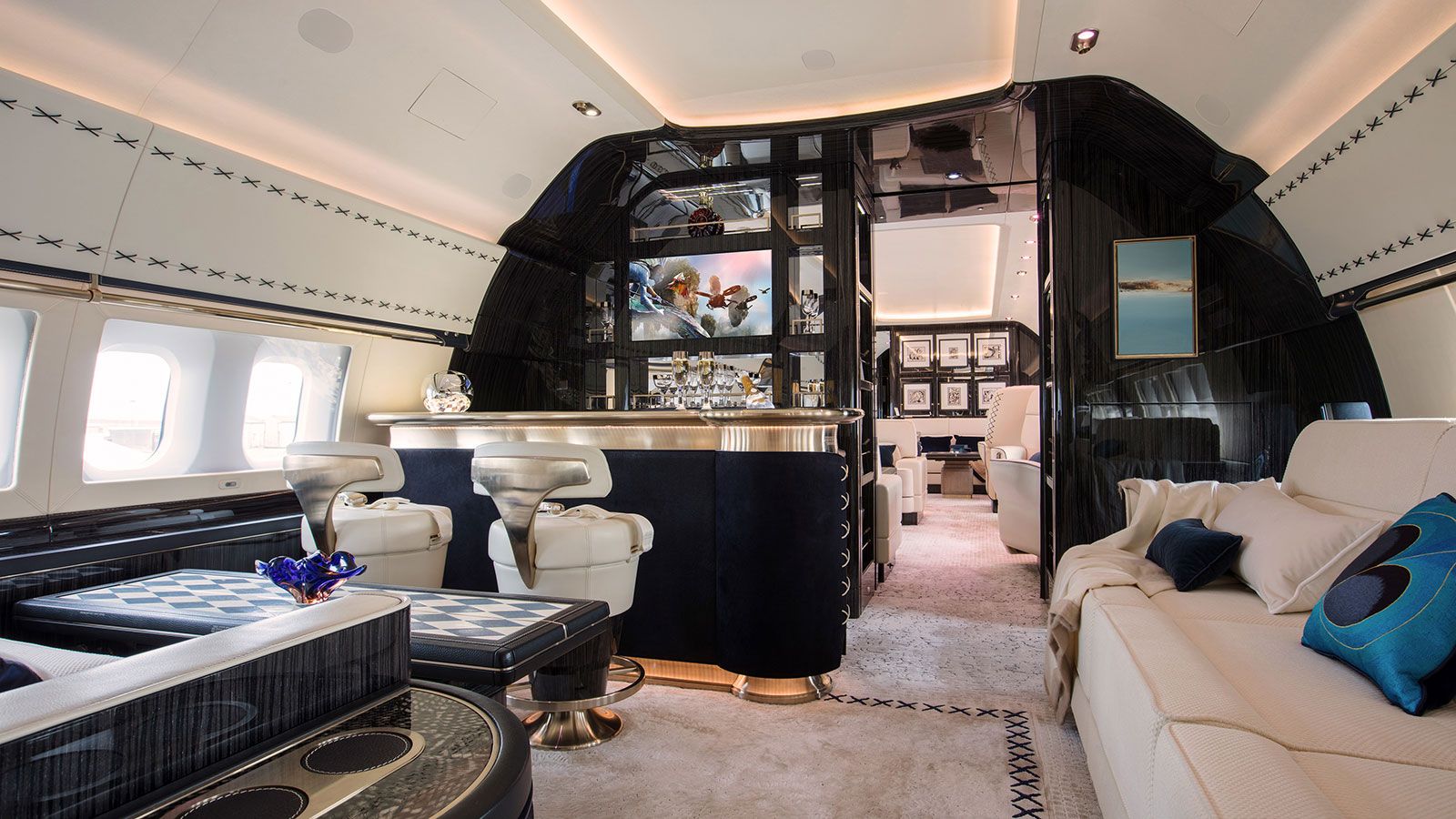 Interiors Inspiration Winch Design On Creating The Interiors For The Bbj I Private Jet