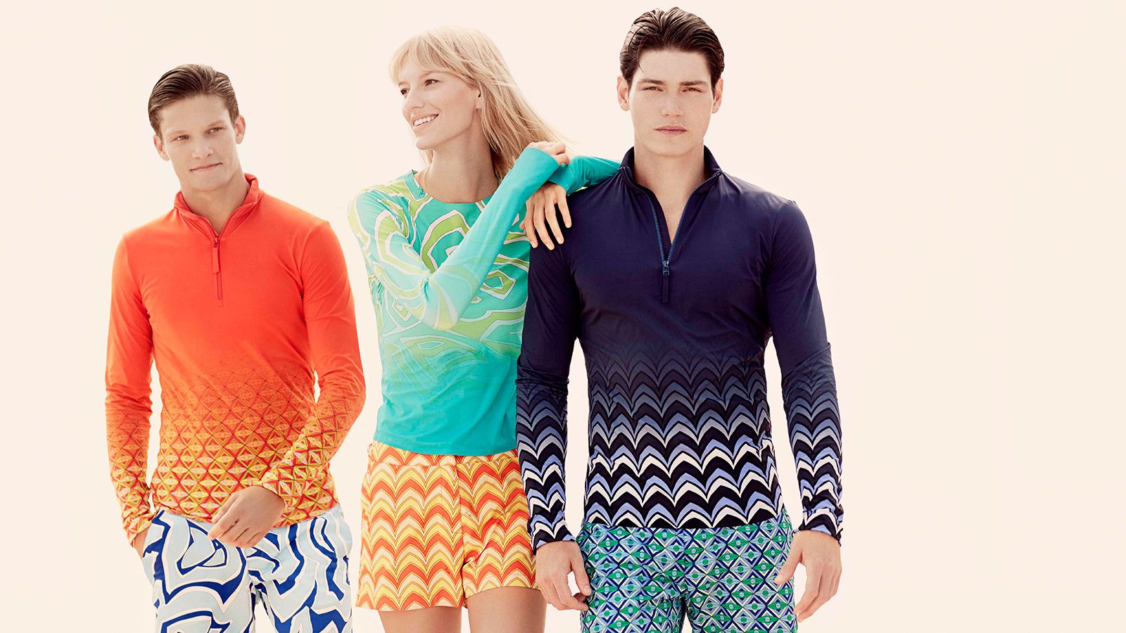 Orlebar Brown and Emilio Pucci team up for swimwear collection