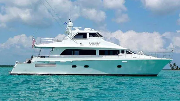 Mindy super yacht side