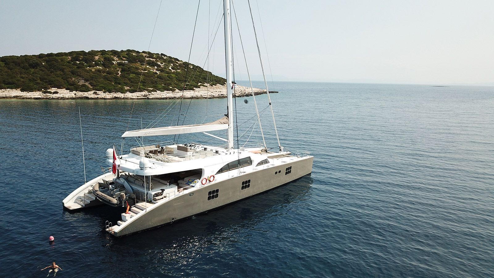 sunreef catamaran sailing yacht ipharra for sale