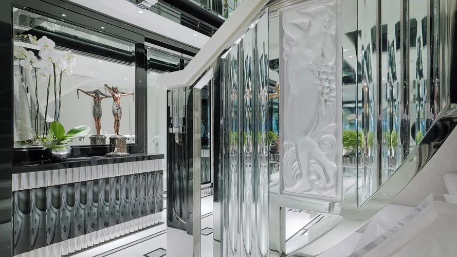 best-superyacht-staircases-silver-angel
