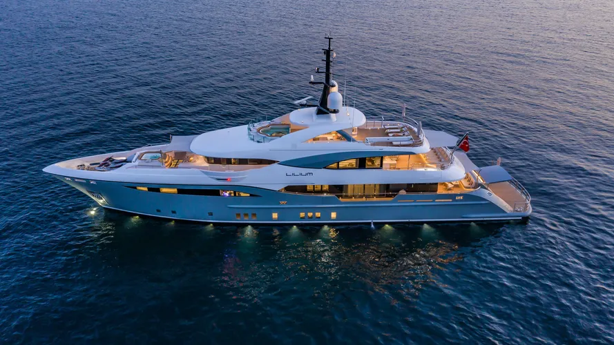 Spotted-48m-Bilgin-superyacht-Lilium-on-maiden-voyage-Isatnbul-to-Cannes