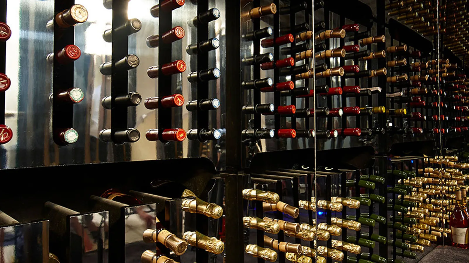 Highlander's ample party cellar