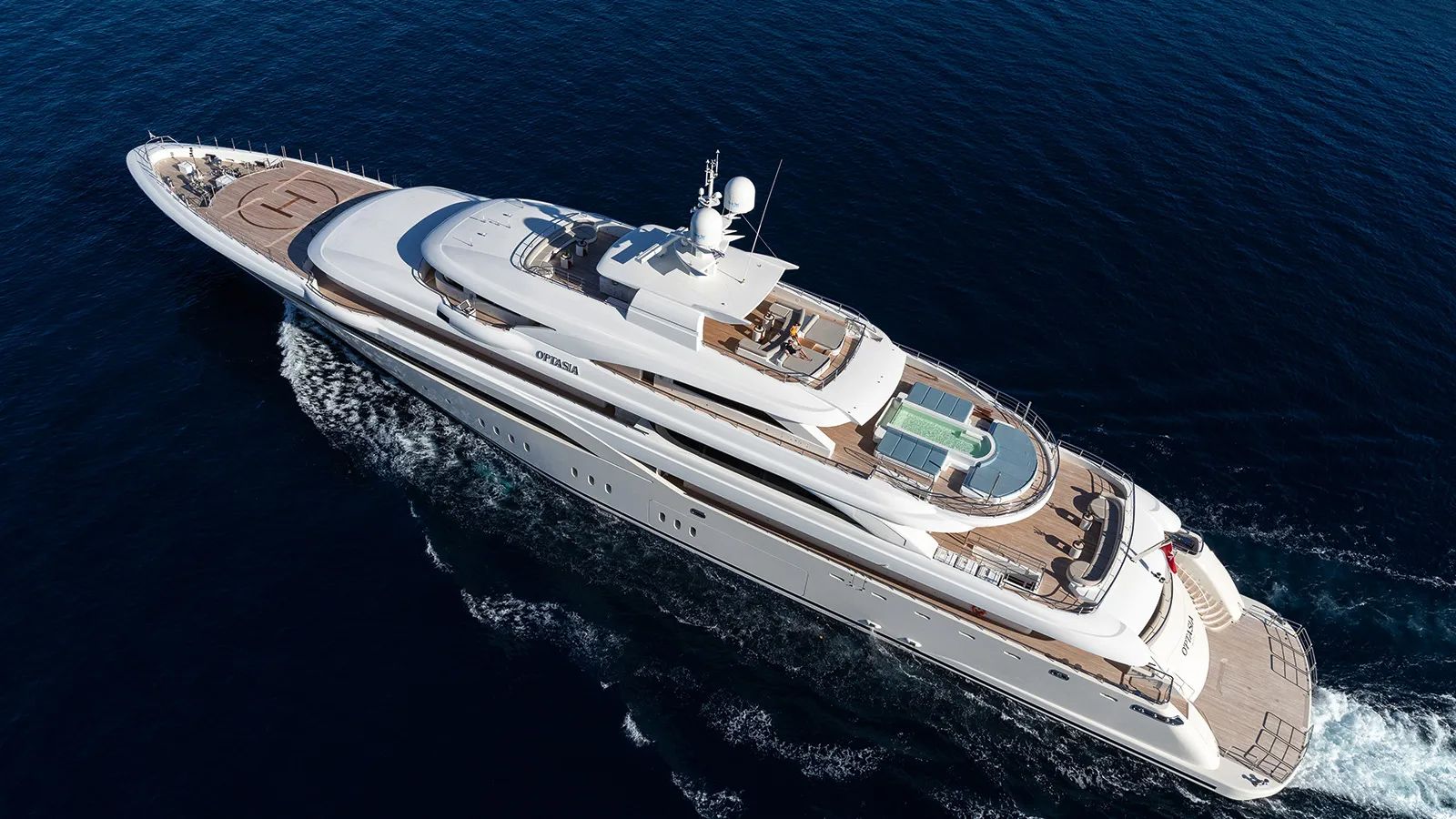 O'PTASIA - luxury mega yacht