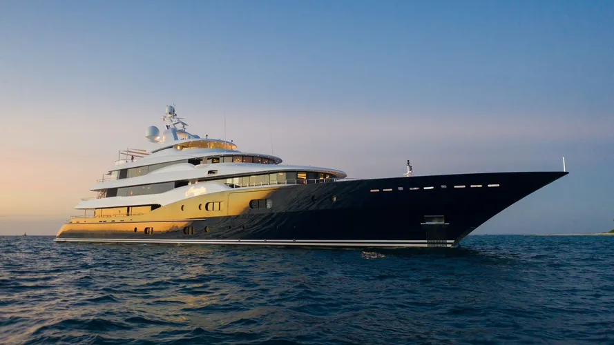 Exterior of 78-metre Amaryllis