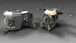 triton submarine being used by Larry Connor