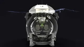 triton submarine that will dive down to the titanic
