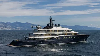 dar superyacht aft decks and swimming pool