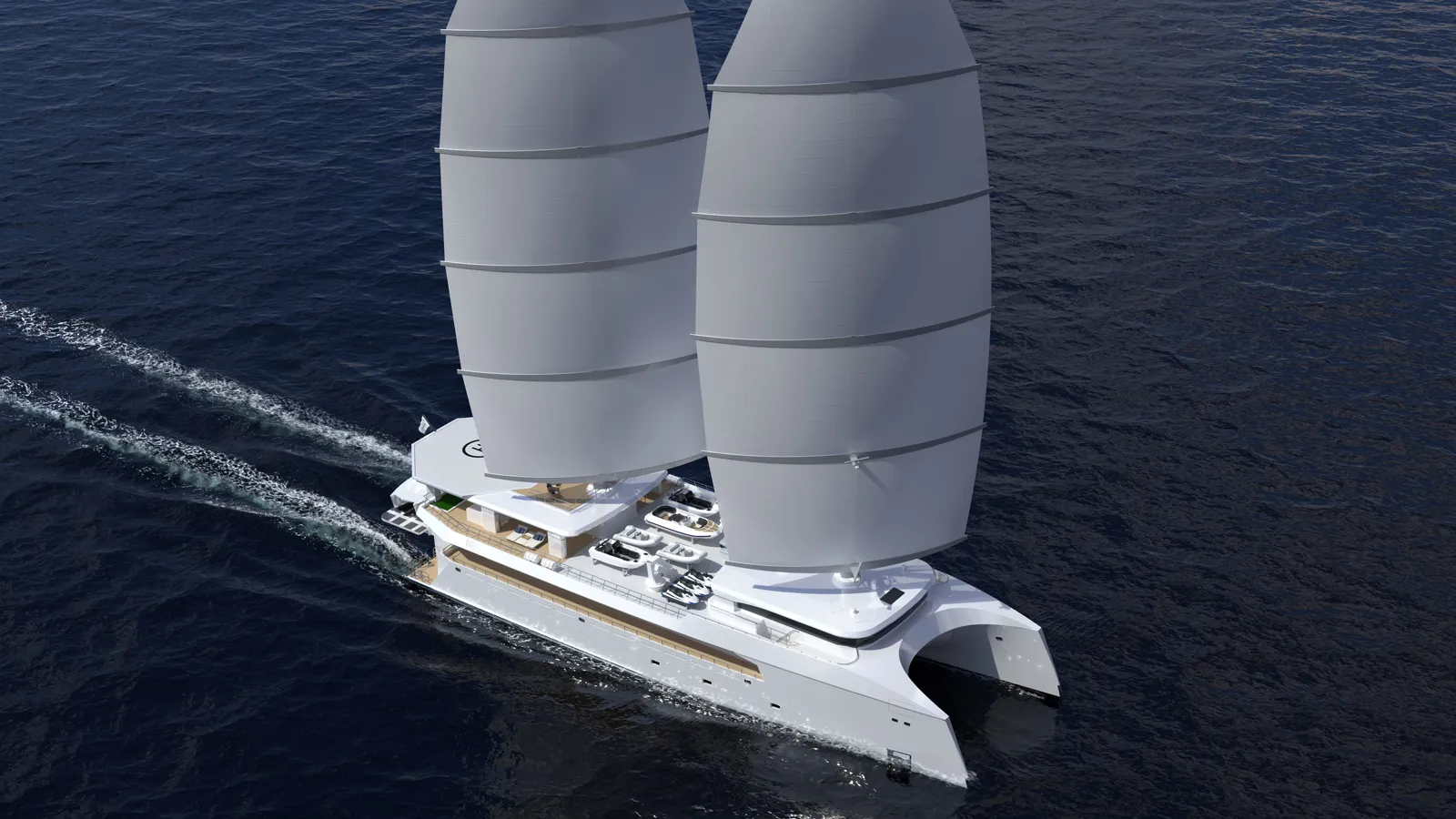 Custom sailing yacht