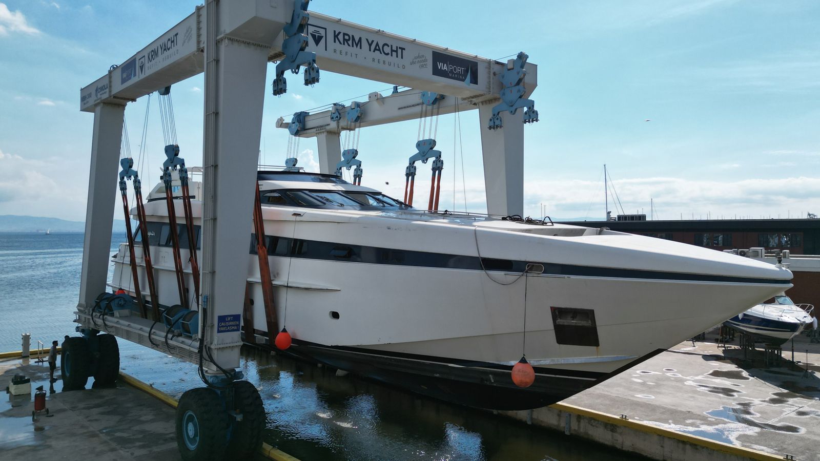 Classic 36m Heesen Opus II to undergo extensive 18month refit at KRM Yacht