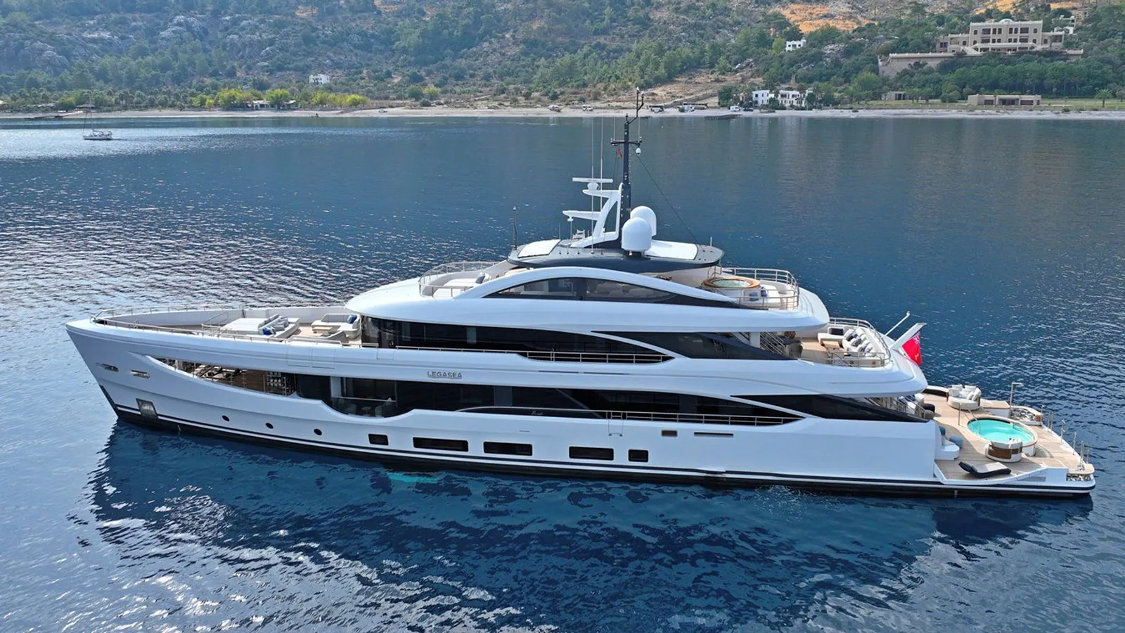 Superyacht Legasea (now Lumiere)