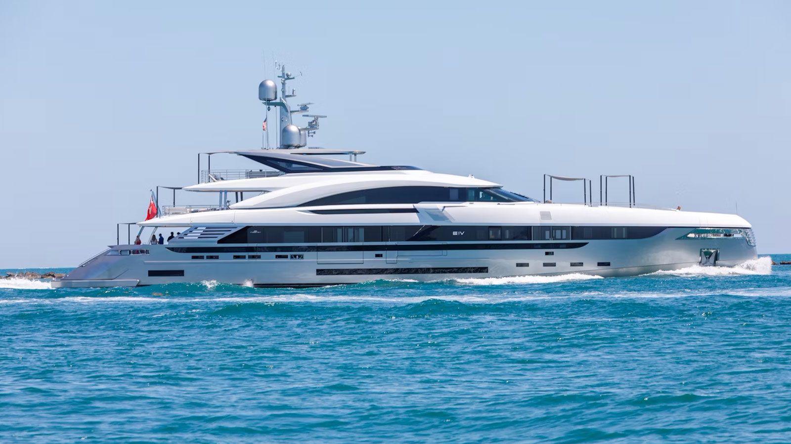 Rossinavi's 49m automotive-inspired motor yacht EIV rejoins market