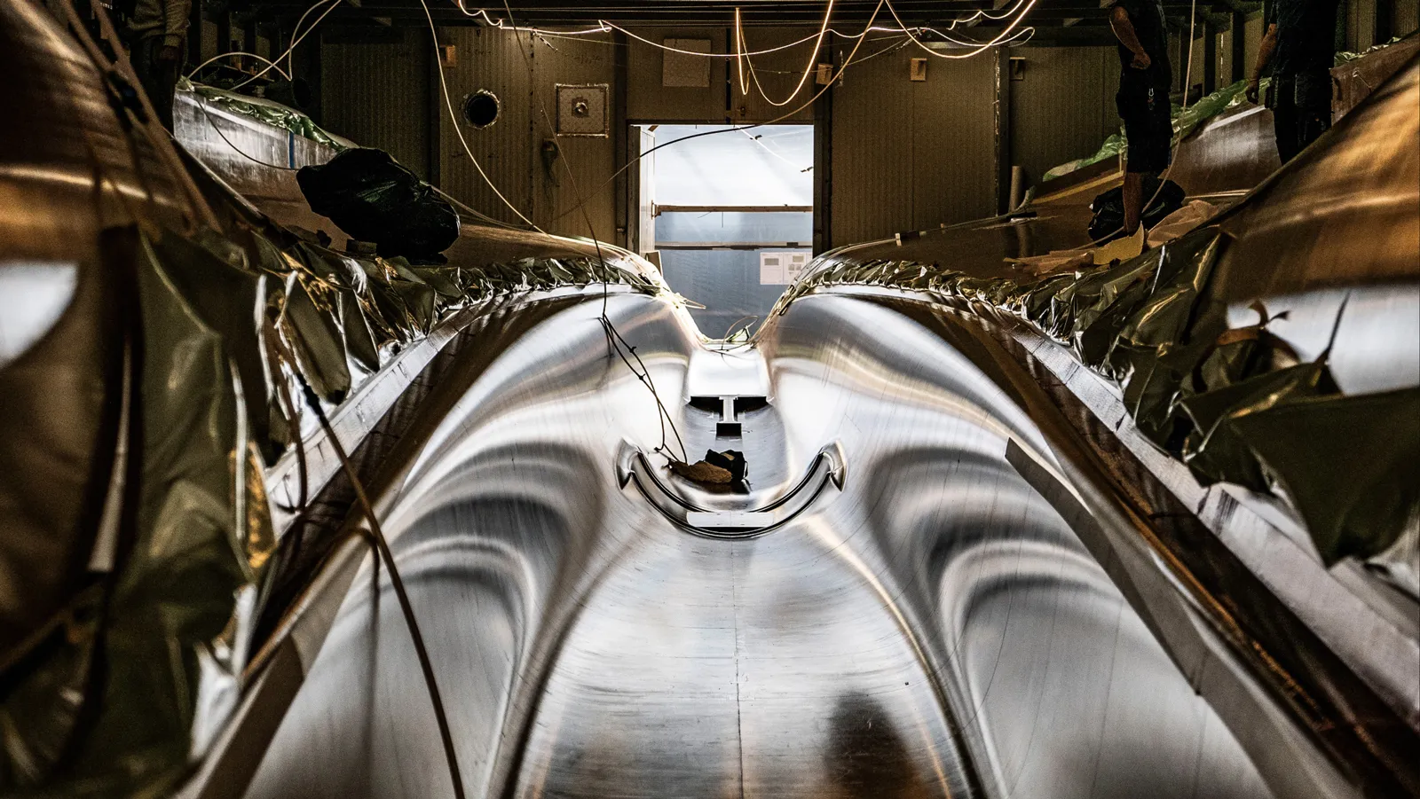 Inside building the Ferrari