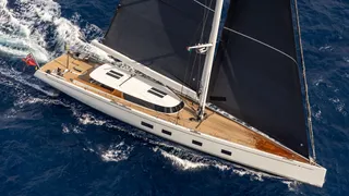 baltic yachts 43m award winning superyacht canova for sale