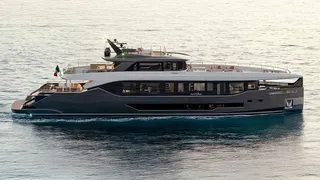In-build 37m Maiora 36 Exuma motor yacht with 2025 delivery sold 