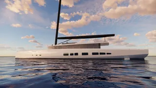 54-metre Omikron sailing yacht Argo 54 sloop under construction for sale