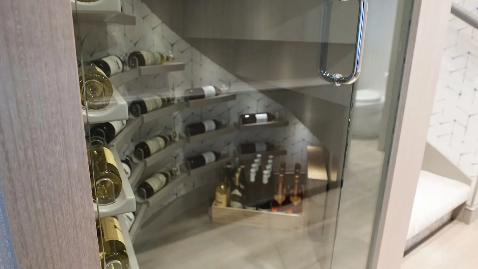 No Bad Ideas' cellar beneath the stairs