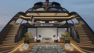 63-metre Tankoa motor yacht concept Stardust with interiors by Giuseppina Arena