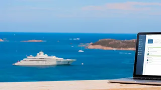 Starboard Card user interface for superyacht expense management and secure onboard payments