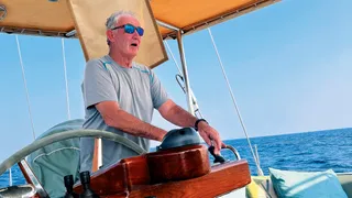 Yacht owner Mike Mahoney