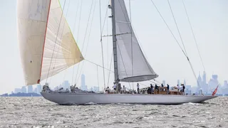 42m J-Class sailing yacht Ranger joins market following €6M refit