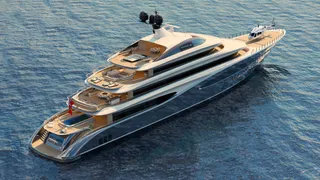 Turquoise Yachts announces 80m in-build superyacht project Rafale
