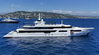 64m expedition-style motor yacht Magna Grecia listed for sale under JCA