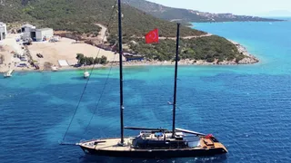 51m motorsailer Oguz Khan launched