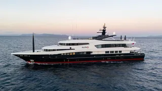 60-metre Oceanco refitted motor yacht Alfa G for sale at the Monaco Yacht Show 2025 with Superyacht Partners