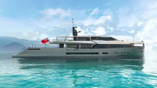 50.6-metre Ares Yachts motor yacht Spitfire designed by Bannenberg & Rowell for sale