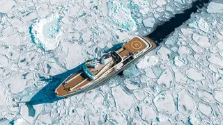 77m explorer yacht Legend converted to luxury cruise ship by Aqua Expeditions