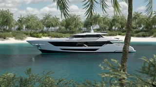 New 39.8-metre Custom Line Saetta 128' superyacht project