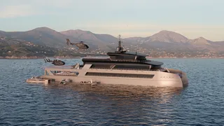 Shadowcat releases support yacht concept with integrated surveillance drones