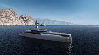 Neon yacht concept by Theodoros Fotiadis and Astra Nord