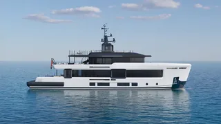 Cantiere delle Marche begins construction on first 34m RAW explorer yacht