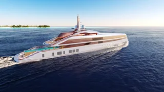 114m superyacht Project ELF acquired by German Naval Yards