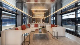 First look inside the yacht owned by Spanish luxury fashion house Loewe