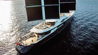 image of 106-metre sailing yacht black pearl