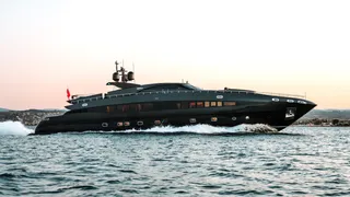 41m Baglietto motor yacht once owned by Roberto Cavalli rejoins the market