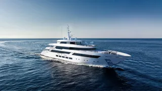 Further details revealed on in-build Aegean flagship yacht for sale