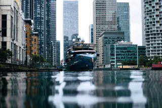 phi superyacht seized london canary wharf