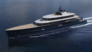 German Naval Yards, Swisship and Pascoli International unveil 93m "next-gen" yacht design