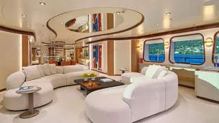 First look inside classic 54m Benetti yacht Sojo following extensive interior refit