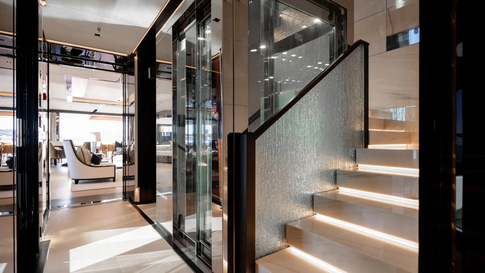 Benetti Lady Estey superyacht interior